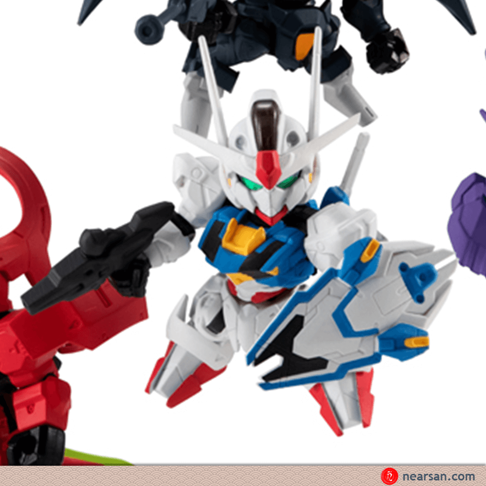 BANDAI Gashapon Senshi Forte 01 – Set Completo 6 Pezzi – Mini Figure Gundam Con Libretto – Import Giappone